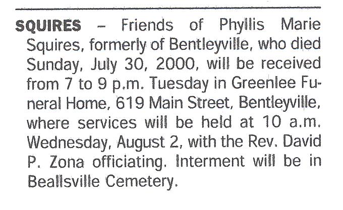 Phyllis Marie Squires